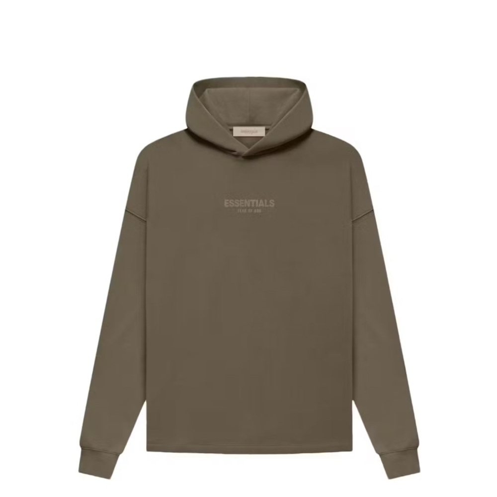 Essentials ”Wood” Relaxed Hoodie Size M